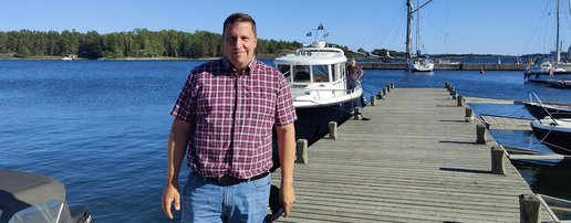 Peter Ekblad: ”Saaristovälittäjä hengähtää vain hetken, joulu–tammikuussa”